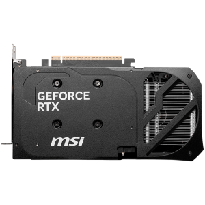 MSI Video Card NVIDIA GeForce RTX 5060 Ti 8G SHADOW 2X OC PLUS, 8GB GDDR7, 128-bit, 2617 MHz Boost, 4608 CUDA Cores, PCIe 5.0 (x8), 3x DP 2.1b, HDMI 2.1b, RAY TRACING, Dual Fan, 180W TDP, 8-pin PCIe Power, G-SYNC, 2-Slot, 3Y