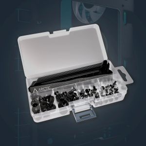 Arctic кутия Case E-ATX - Xtender VG (Mirror Black) - PCIe Gen 4 riser included, 5 A-RGB Fans included