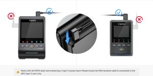 VIOFO Hardwire Kit - HK6 Type-C - Low Voltage Battery Protection