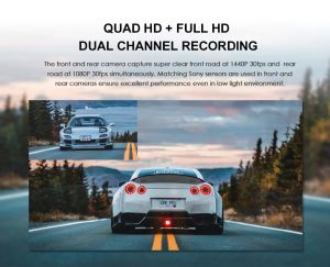 VIOFO Dash Cam A129 Plus DUO - GPS, Rear Cam included