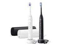 PHILIPS 2pcs toothbrush Sonicare HX7429/02 black and white