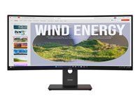 LENOVO ThinkVision T34WD-40 34inch 3440x1440 Curved VA 120Hz USB-C docking 96W Mirror power button Epeat Gold TCO10