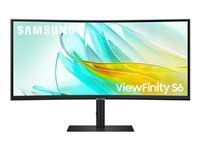 SAMSUNG LS34C652UAUXEN 34inch 21:9 Curved 1000R 3440x1440 VA-LED 100Hz DP/HDMI/USB TypeC 90Watt LAN Black HAS Speaker