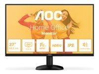 AOC Q27B35E 27inch QHD IPS 75Hz 4ms 300cd/m2 HDMI DP