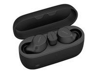 JABRA Evolve2 Buds MS True wireless earphones with mic in-ear Bluetooth active noise cancelling USB-C via BT adapter black MS Te