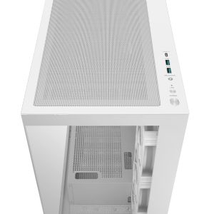 DeepCool кутия Case ATX - CG580 4F WH V2