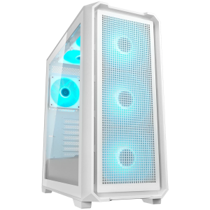COUGAR MX600 Air PC Case, Mid Tower, White