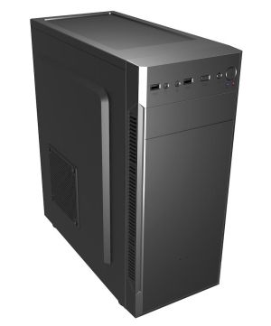 Case FSP CMT160 ATX Mid Tower, Black