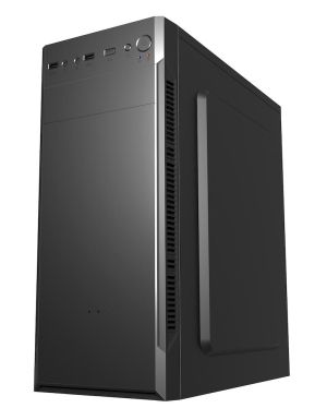 Case FSP CMT160 ATX Mid Tower, Black