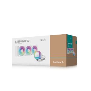 DeepCool Water Cooling LE360 V2 WH - Addressable RGB - LGA1851/AM5