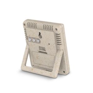 Hama "Ponza" Thermometer and Hygrometer, Digital, For Indoors, beige