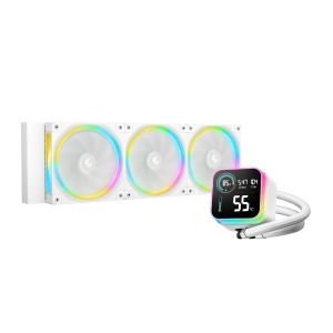 DeepCool Water Cooling LQ360 ULTRA WH ARGB - LCD Screen