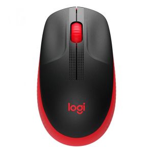 Wireless computer mouse Logitech M190 red
