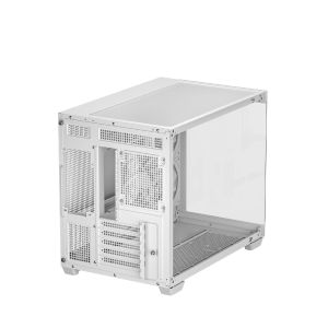 DeepCool Case mATX - CG330 3F WH - 3 ARGB Fans