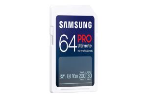 Memory card Samsung PRO Ultimate SD Card 64GB UHS-I , U3, V30