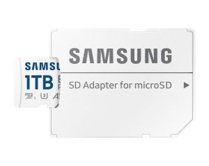 Memory card Samsung EVO+, 1 TB, mSD + Adapter, card microSDXC