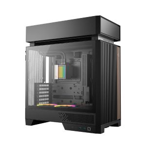 DeepCool Case ATX - CL6600 - Modular Split-Chamber, 360 mm AIO Pre-Installed, 2 ARGB fans