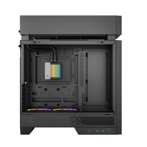 DeepCool Case ATX - CL6600 - Modular Split-Chamber, 360 mm AIO Pre-Installed, 2 ARGB fans