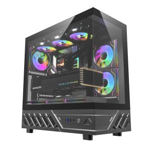 Darkflash кутия Case ATX - DS950 Black - 6 x 120 mm Infinity Mirror A-RGB