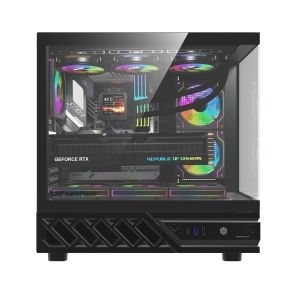 Darkflash кутия Case ATX - DS950 Black - 6 x 120 mm Infinity Mirror A-RGB