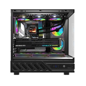 Darkflash кутия Case ATX - DS950 Black - 6 x 120 mm Infinity Mirror A-RGB