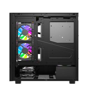Darkflash кутия Case ATX - DS950 Black - 6 x 120 mm Infinity Mirror A-RGB
