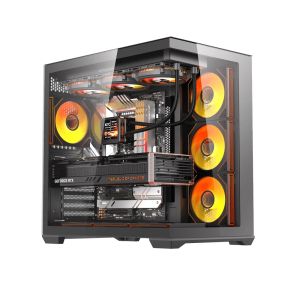 Darkflash Case EATX - C280 Black - 7 ARGB fans