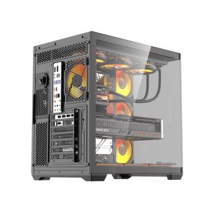 Darkflash Case EATX - C280 Black - 7 ARGB fans