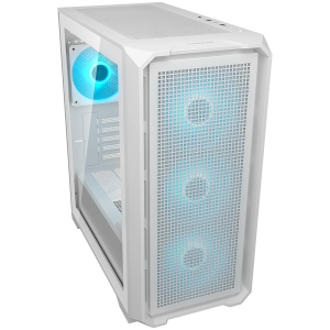 COUGAR MX600 Mini V2 PRO PC Case, Mini Tower, White