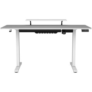COUGAR E-STAR 140 Electrical Gaming Desk, White