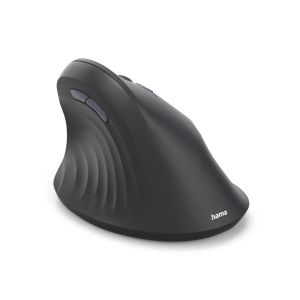 Hama “EWM-500R” Ergonomic Vertical Mouse, Radio, Optical, 7 Buttons, black