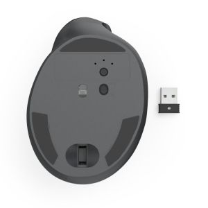 Hama “EWM-500R” Ergonomic Vertical Mouse, Radio, Optical, 7 Buttons, black