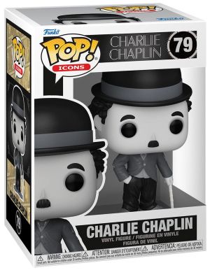 Фигурка Funko Pop! Icons: Charlie Chaplin - Charlie Chaplin #79