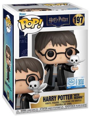 Фигурка Funko Pop!& Buddy: Harry Potter - Harry Potter with Hedwig (Special Edition) #197