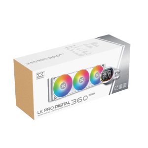 Xigmatek Water Cooling LK Pro 360 Digital Arctic - 2.7 inch Digital LCD Display