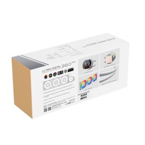Xigmatek Water Cooling LK Pro 360 Digital Arctic - 2.7 inch Digital LCD Display
