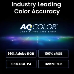 Монитор за фото и видео редактиране BenQ SW242Q, 24.1", IPS, 2K, HDR10