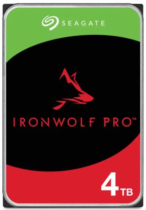 HDD SEAGATE IronWolf PRO ST4000NT001, 4TB, 256MB Cache, SATA 6.0Gb/s