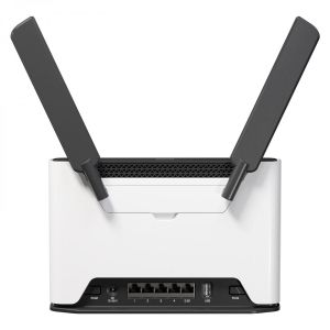 Безжичен рутер MikroTik Chateau 5G R17 AX - Wi-Fi 6 IEEE 802.11 b/g/n/ax
