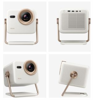 Мултимедиен проектор Hisense projector M2SE-PRO Home Cinema,Ultra HD (3840x2160),HDMI 1x, 1300Lumens, 1000:1, 2 x10W,VidaaU7, 65"-200", White