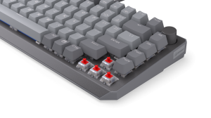 Endorfy mechanical keyboard Thock V2 75%, PBT, Endorfy Red switch, US Layout