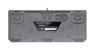 Endorfy mechanical keyboard Thock V2 75%, PBT, Endorfy Red switch, US Layout