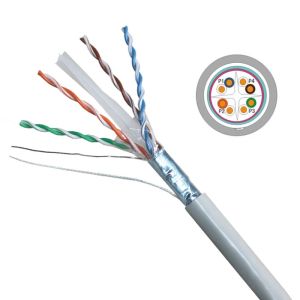 VCom Кабел FTP cable 4Pair Cat6 23AWG 305m - NC624-305