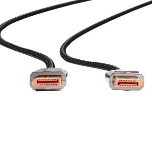 VCom кабел Display Port 2.1 DP M / M - 16K, Black - CG655-2.0m