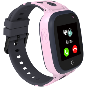 CANYON Sandy KW-34, Kids smartwatch, 1.44 inch colorful screen, GPS function, Nano SIM card, 32+32MB, GSM(850/900/1800/1900MHz), 400mAh battery, compatibility with iOS and android, Pink, host: 52.9*40.3*14.8mm, strap: 230*20mm, 42g