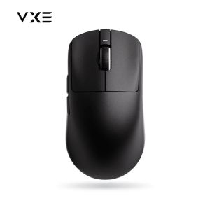 VXE Wireless Gaming Mouse Dragonfly R1 Pro Max 1K (4K compatible) - Kailh White Blade Switches, Black