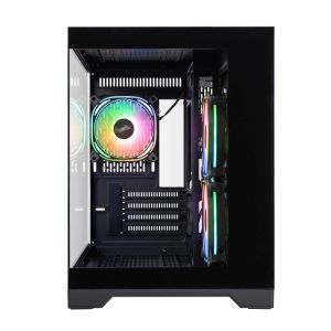 1stPlayer кутия Case mATX - MV6-TP Black - 3 fans included