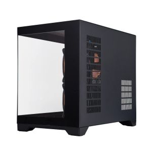 1stPlayer кутия Case mATX - MV6-TP Black - 3 fans included