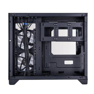 1stPlayer кутия Case mATX - MV6-TP Black - 3 fans included