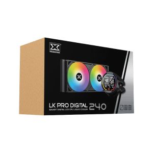 Xigmatek Water Cooling LK Pro 240 Digital - 2.7 inch Digital LCD Display